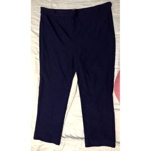Blue Slim-cut Side-zip Trouser
